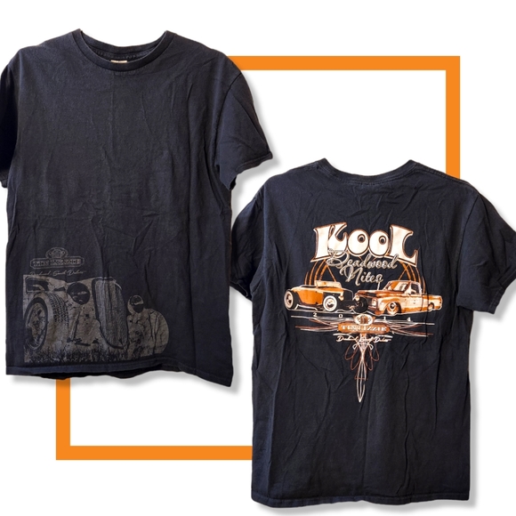 2014 Tin Lizzie, Kool Deadwood Nites, Deadwood, South Dakota t-shirt - Picture 1 of 6